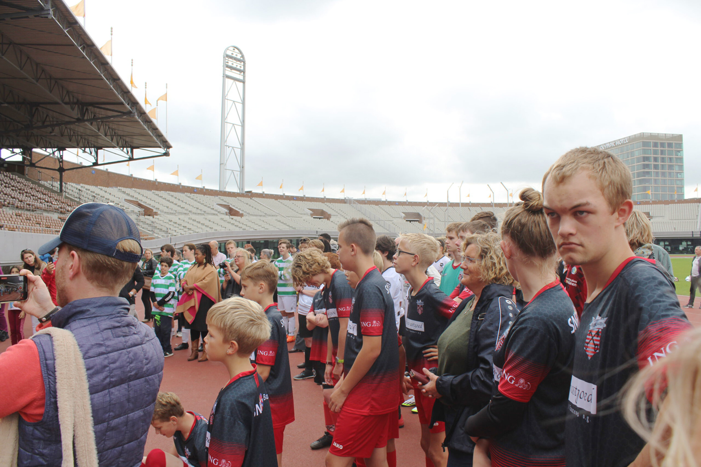 Voetballen op bijzondere grond