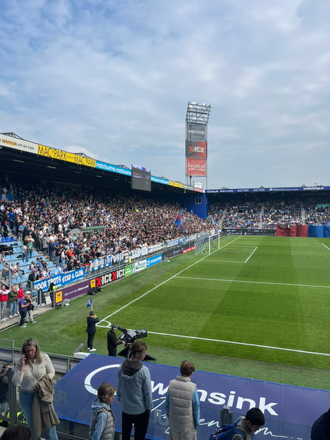 Voetbalplezier dankzij PEC Zwolle