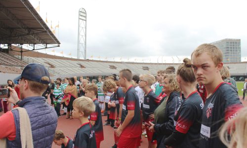 Voetballen op bijzondere grond