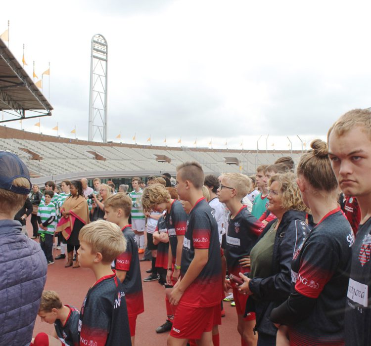 Voetballen op bijzondere grond
