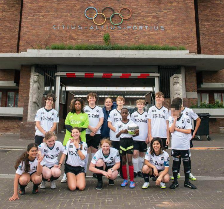 Een sportieve dag in het Olympisch Stadion