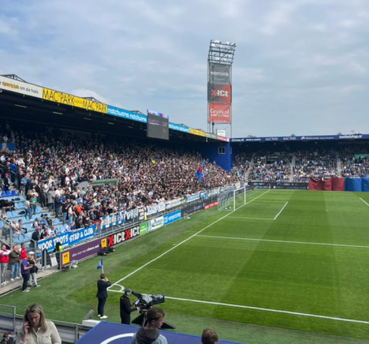 Voetbalplezier dankzij PEC Zwolle